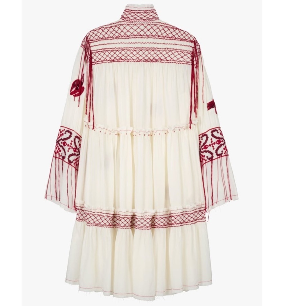 NEW LIMITED EDITION EMBROIDERED ZARA ATELIER DRESS - Picture 13 of 15